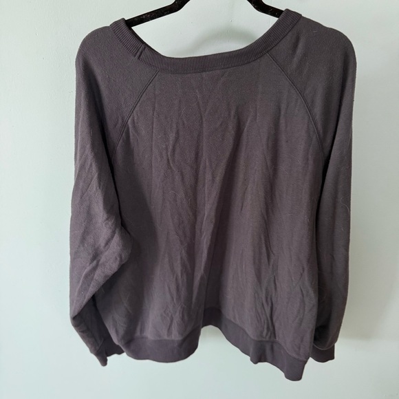 Women's Secret Treasures Cozy Gray Crew Nexk Sweater Size Extra Large - Picture 4 of 5